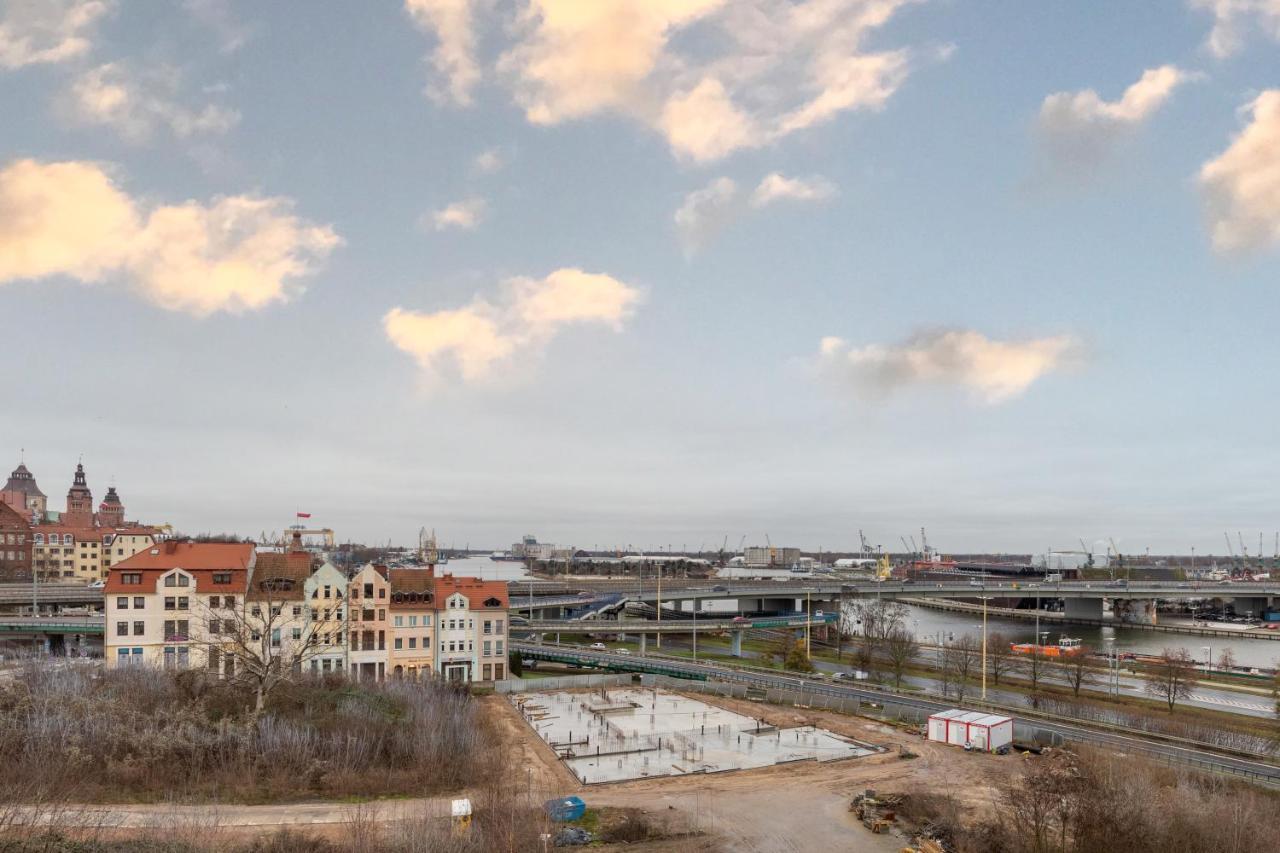 Old Town Szczecin Blue Daire Dış mekan fotoğraf